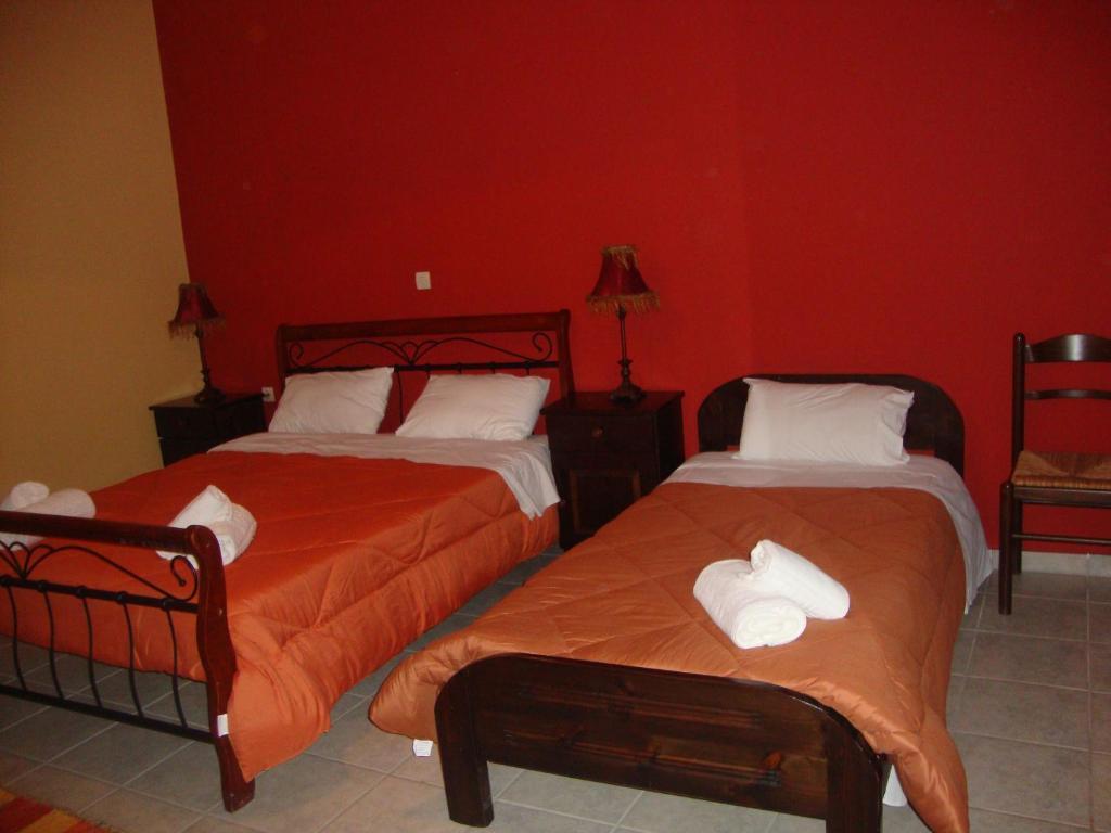 Kafiona Guesthouse Pírgos Dhiroú Camera foto